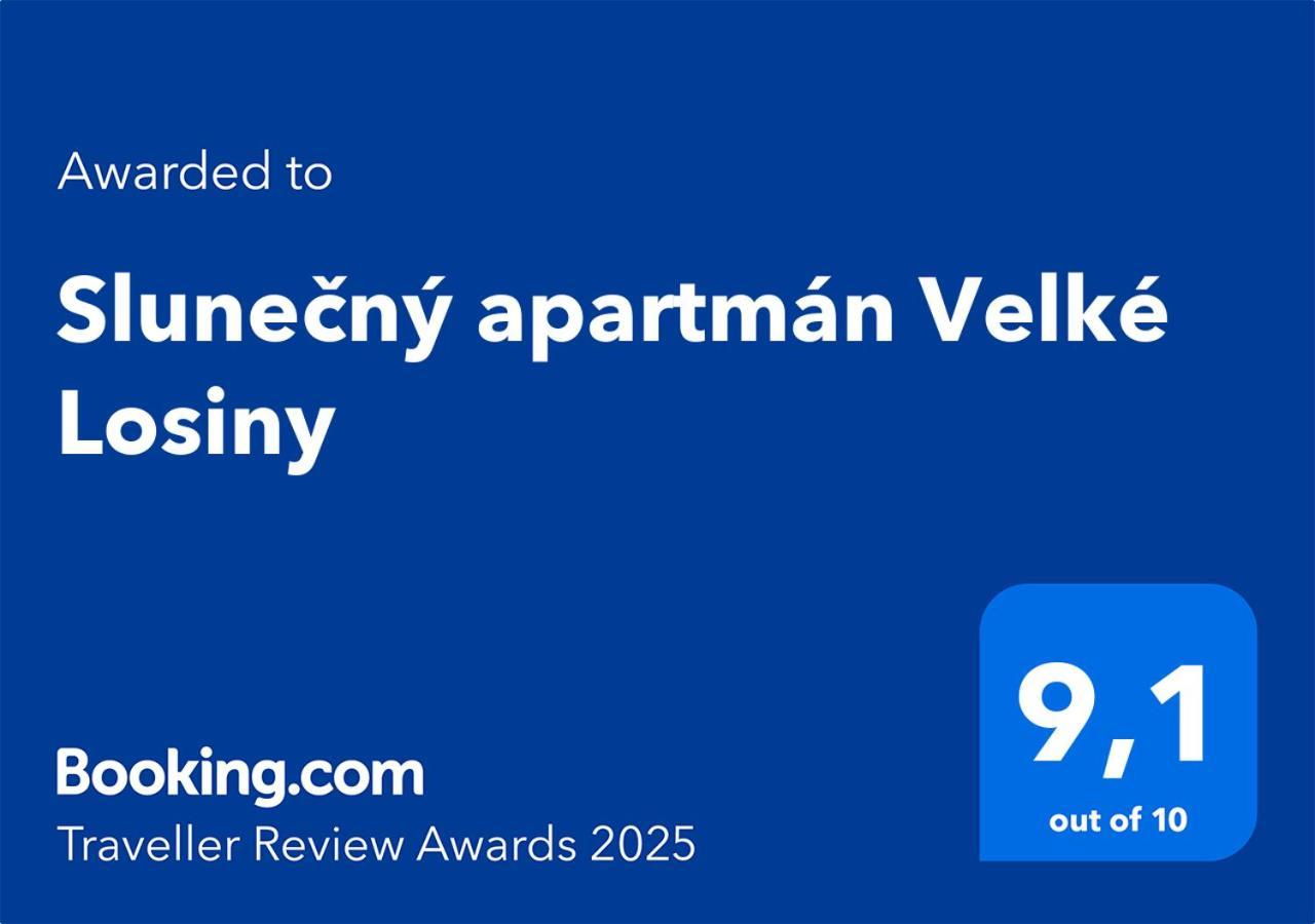 Slunecny Apartman Velké Losiny Extérieur photo